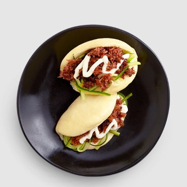 Hoisin Pulled Duck Buns