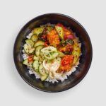 Silken Tofu Gochujang Rice Bowl