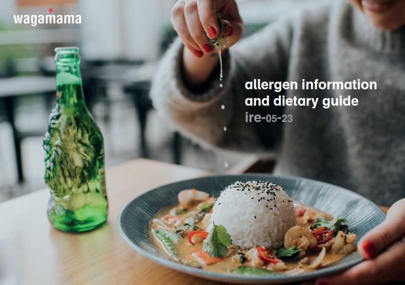 Wagamama Menu Pdf [ Updated August 2024 ]