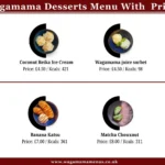 Wagamama Desserts Menu With Prices