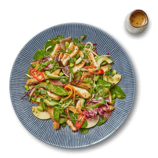 Chicken Katsu Salad