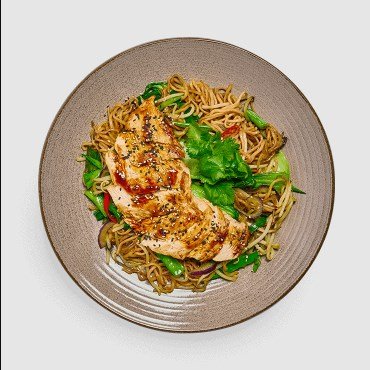 Chicken Teriyaki Soba