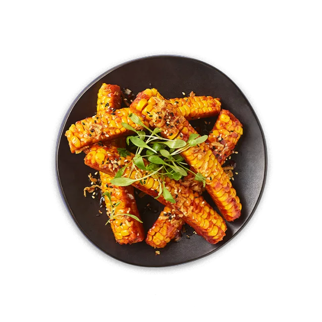 Gochujang Tamarind Corn Ribs