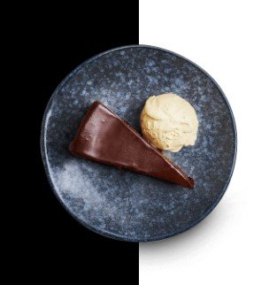 Smoked Chocolate Caramel Cak