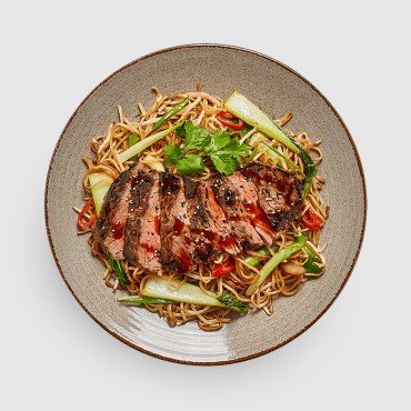 Steak Teriyaki Soba