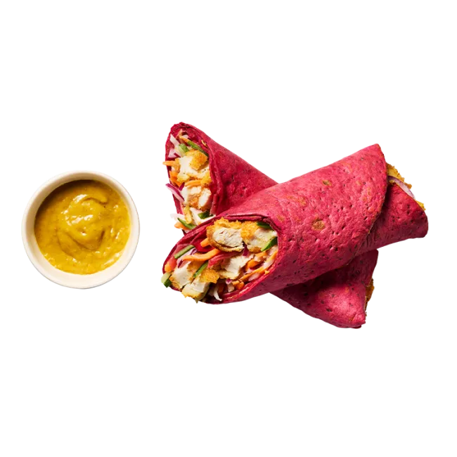 Katsu Chicken Wrap