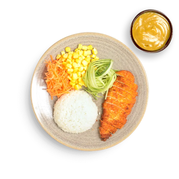 Kids Chicken Katsu with Katsu Curry Sauce