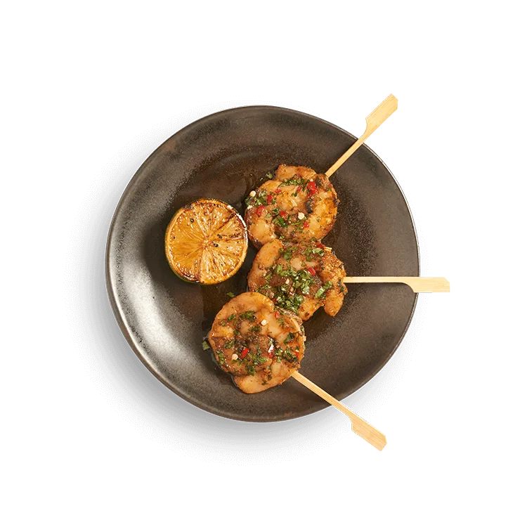 Lollipop Prawn Kushiyaki