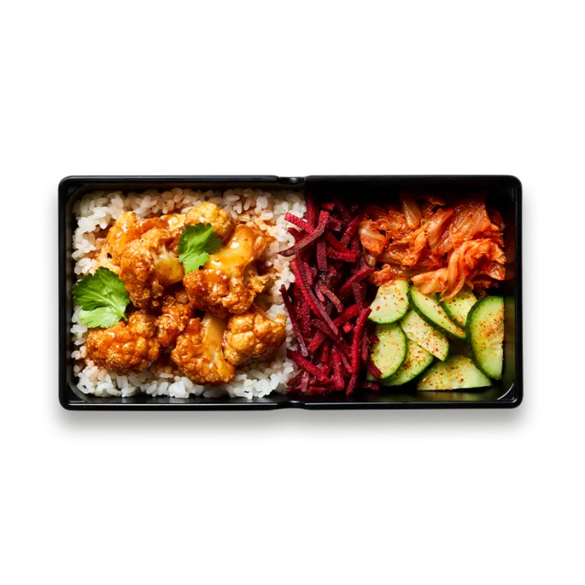 Miso Cauliflower Lunch Box