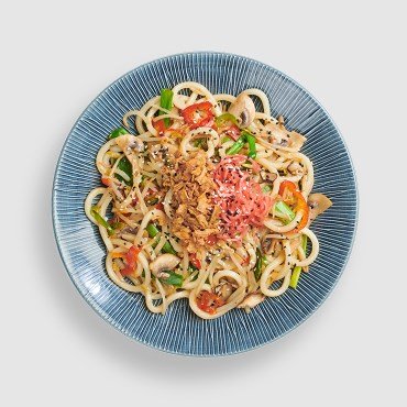 Yasai Yaki Soba with Mushroom